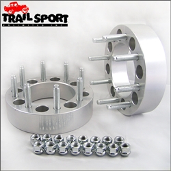 Dodge 2" - 8x6.5 Hub to 8x170 Wheel - 14mmx1.5 Stud/Nut Pattern Conversion Adapters