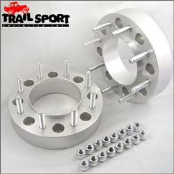 Dodge 8x6.5 Hub Centric Front Wheel Spacers, Adapters